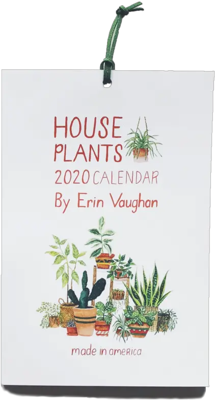 House Plants Calendar U2014 Erin Vaughan Illustration Png Hanging