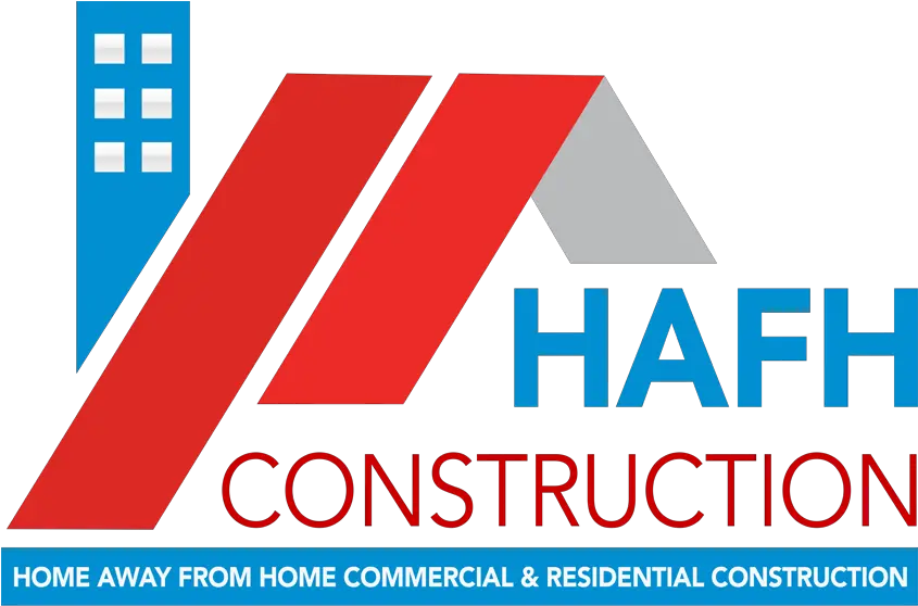 Home Away From Construction Hafh Commercial New Design Real Estate Logo Png Construction Logo