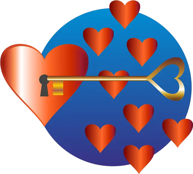 Free Photo Input Key Romance Heart Castle Love Hole Imagem De Chave Com Coracao Png Key Hole Png