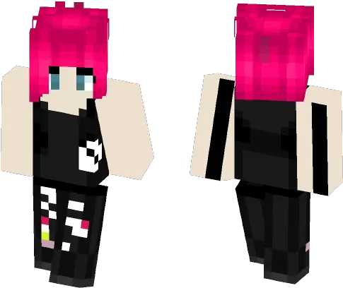 Download Ariel Bloomer Icon For Hire Minecraft Skin Minecraft Skin Buns Png Jotaro Kujo Icon