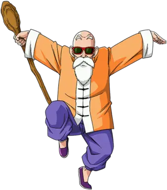 Master Roshi Render Master Roshi Deviantart Png Master Roshi Png