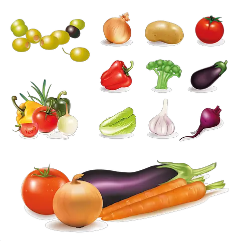 Fresh Farm Fruits U0026 Vegetables Png Clipart Free Download Vegetables Vector Free Fresh Png