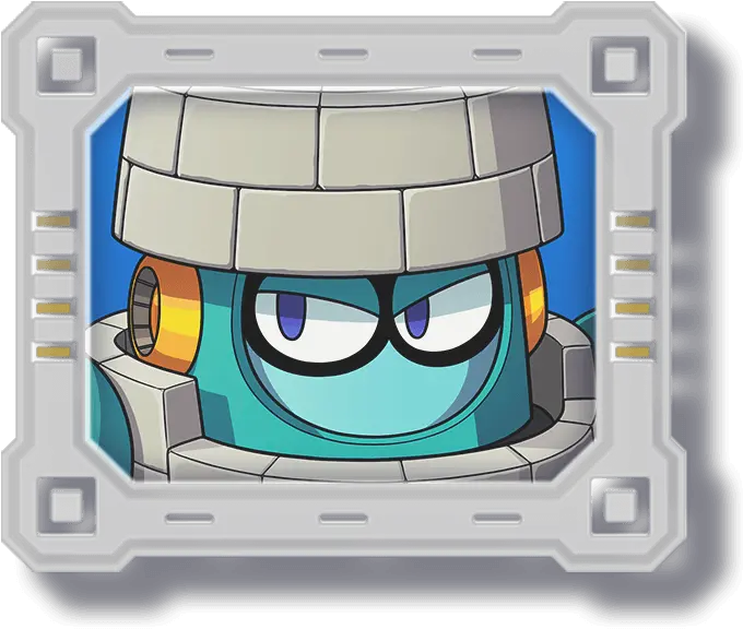 Mega Man Mega Man 11 Block Man Boss Png Mega Man Transparent