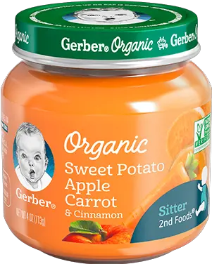 Organic 2nd Foods Sweet Potato Apple Baby Food Organic Png Clean Wholesome Icon