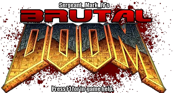 Brutal Doom Brutal Doom Logo Png Doom Logo Png