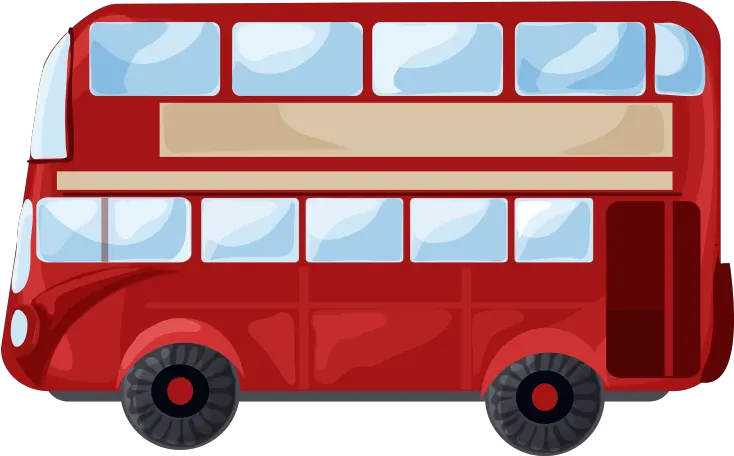 London Double Decker Bus Icon Clipart Double Decker Bus Png Bus Icon Free