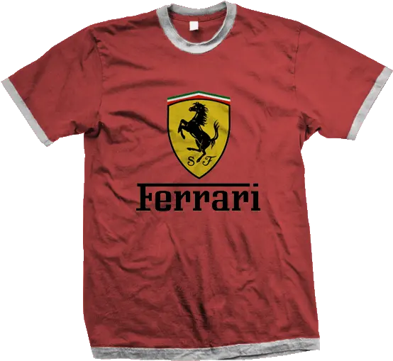 Collections T Shirts Design Ferrari Metallica T Shirt Design Free Png Ferarri Logo