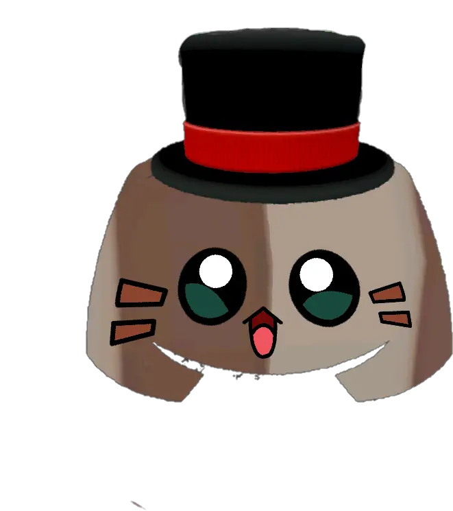 Made A Cute Furret Icon For My Discord Fictional Character Png Top Hat Icon