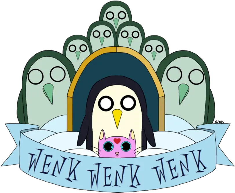 Adventure Time Logo Hd Gunter Png Download Original Adventure Time Ice King And Gunter Adventure Time Logo Png