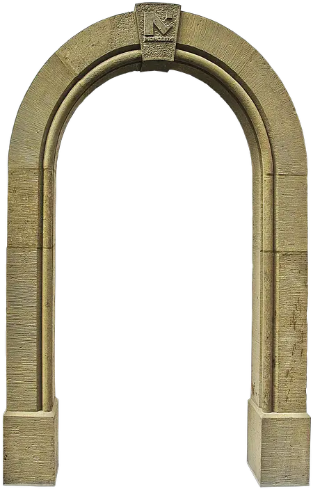 Free Photo Input Archway Natural Stone Portal Sand Archway Png Arch Png