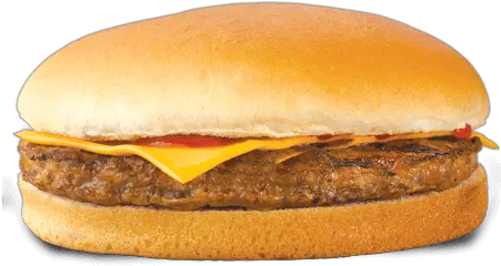 Feasters Cheese Burger Regular Burger Images Png Cheese Burger Png