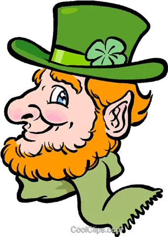 Leprechaun Head Royalty Free Vector Clip Art Illustration Leprechaun Head Png Leprechaun Png