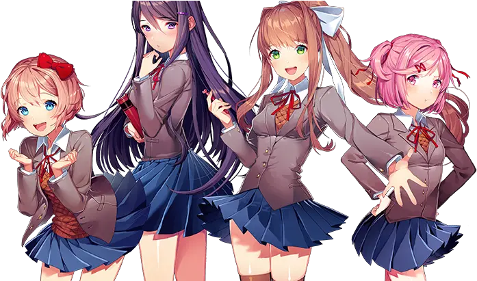 Review Doki Literature Club Pc Kian Yangu0027s Blog Png Doki Doki Logo