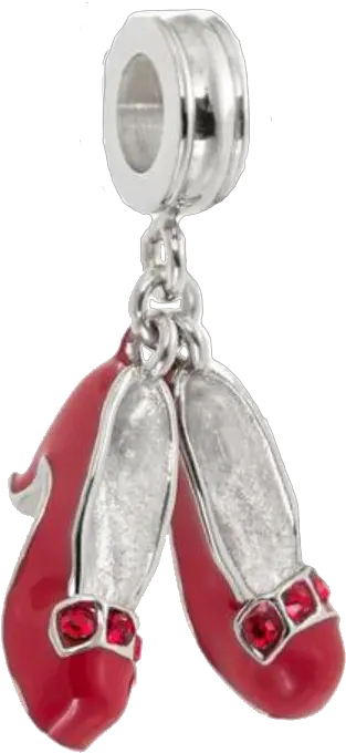 Hallmark Ruby Slipper Charm Pandora Dorothy Charm Png Ruby Slippers Png