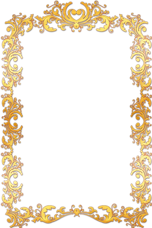 Elegant Gold Border Png Border Design Portrait Hd Elegant Border Png