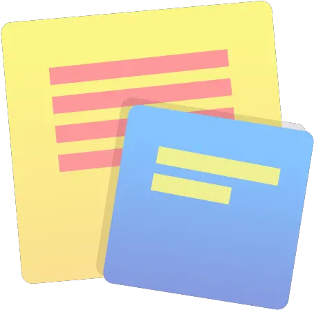 Mac Os Icons U2014 Hilary Commer Stickies Icon Aesthetic Blue Png Apps Icon Aesthetic