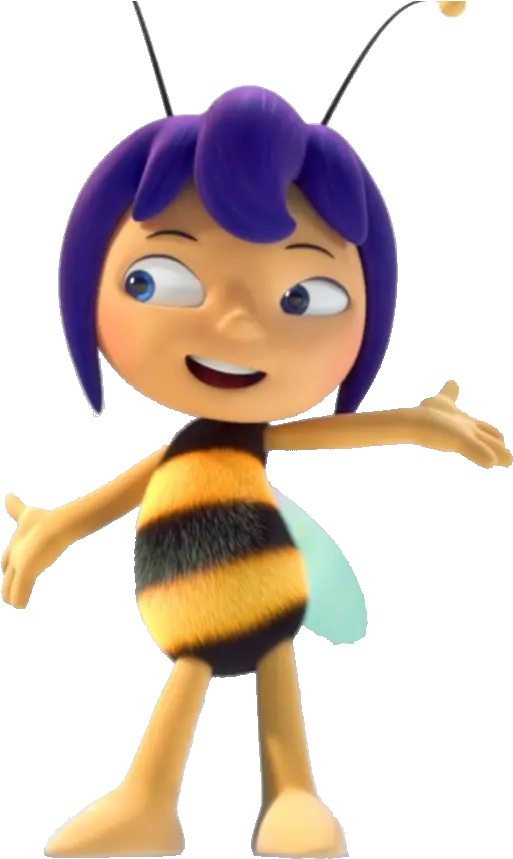 Maya The Bee Movie 2018 Transparent Maya The Bee Violet Png Bee Movie Png