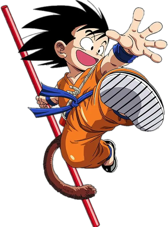 Dragon Ball Young Son Goku Png Image Transparent