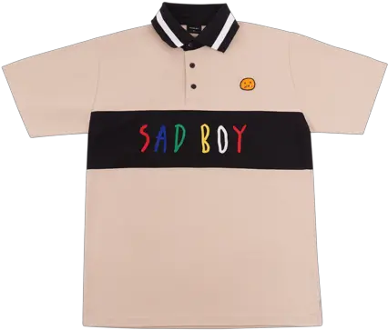 Tan Polo Shirt Fuxury Sad Boy Png Sad Boy Logo