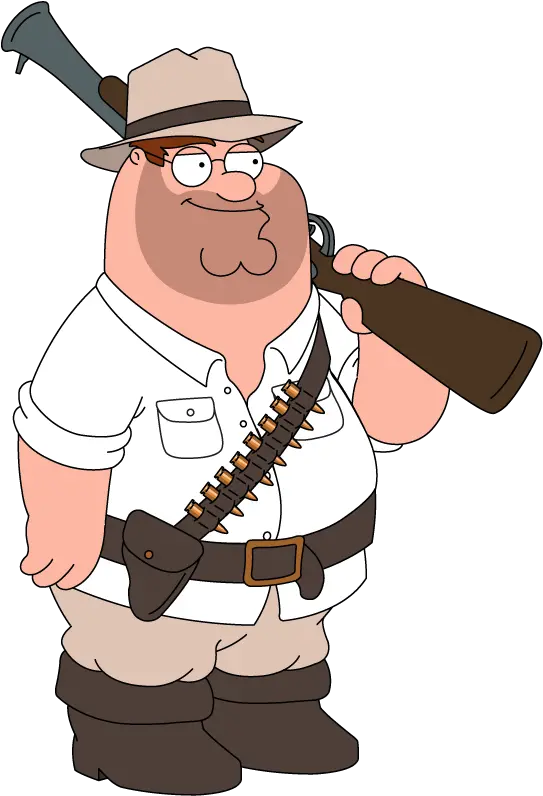 Cook Clipart Guy Italian Peter Griffin With A Gun Png Peter Griffin Png