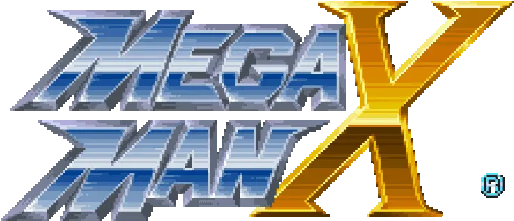 Retro Review Mega Man X Atoj Connections Logo De Mega Man X Png Megaman Logo