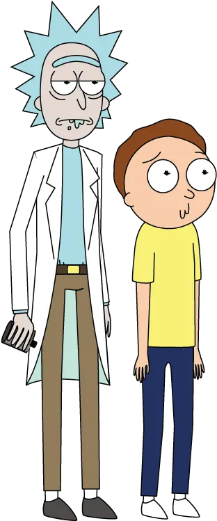 Rick And Morty Standing Transparent Png Rick E Morty Png Rick And Morty Png