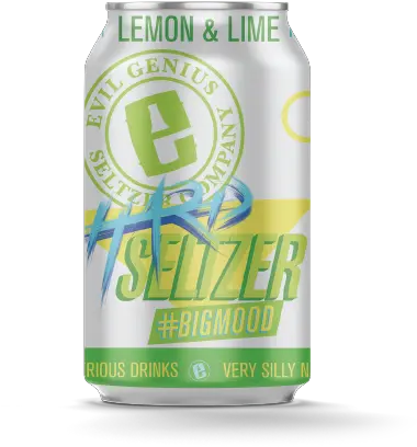 Taste Test Evil Genius Lemon U0026 Lime Hard Seltzer U2013 Draught Language Png Evil Genius Logo