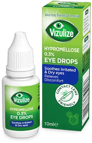 Eye Drops For Dry U0026 Red Itchy Eyes Vizulize Vizulize Hypromellose Eye Drops Png Triggered Eyes Png