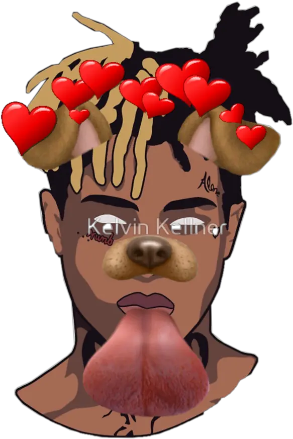 Xxxtentacion Rip Clipart Xxxtentacion And Ski Mask The Slump God Cartoon Png Xxxtentacion Png