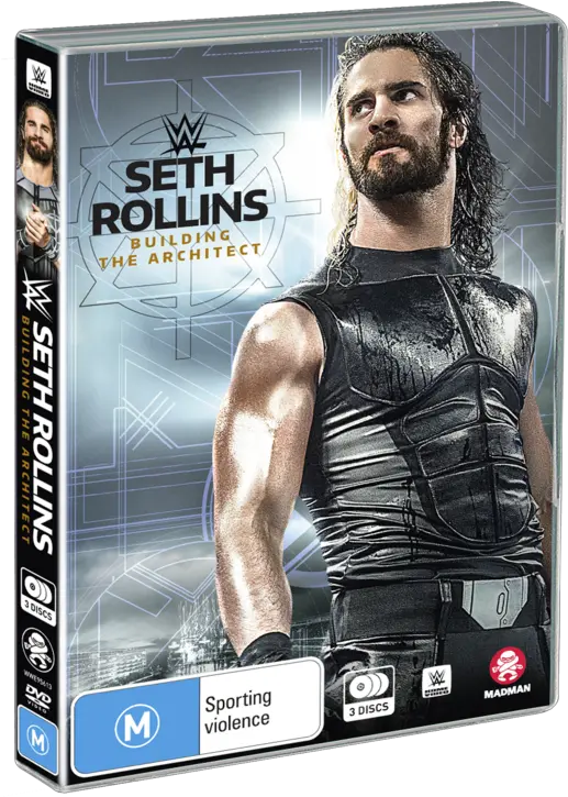 Wwe Seth Rollins Building The Architect Dvd Png Seth Rollins Transparent