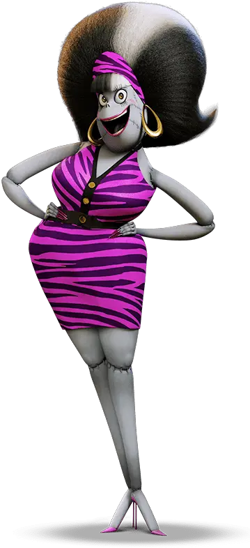 Hotel Transylvania Eunice Party Dress Png Transparent