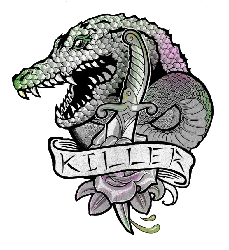 Library Deadshot Drawing Logo Suicide Squad Killer Croc Symbol Png Croc Png