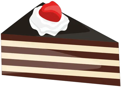 Transparent Png Svg Vector Fatia De Bolo Desenho Cake Slice Png