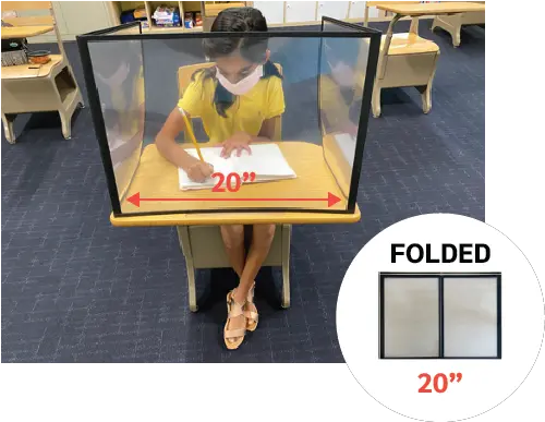 Portable Desk Shields For Schools Brandmuscle Learning Png Desk Transparent