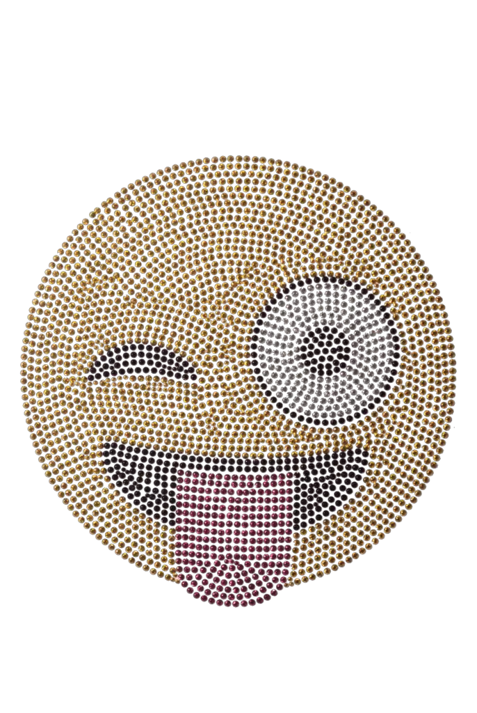 Download Hd Wink Emoji Medium Circle Transparent Png Mankato Brewery Wink Png