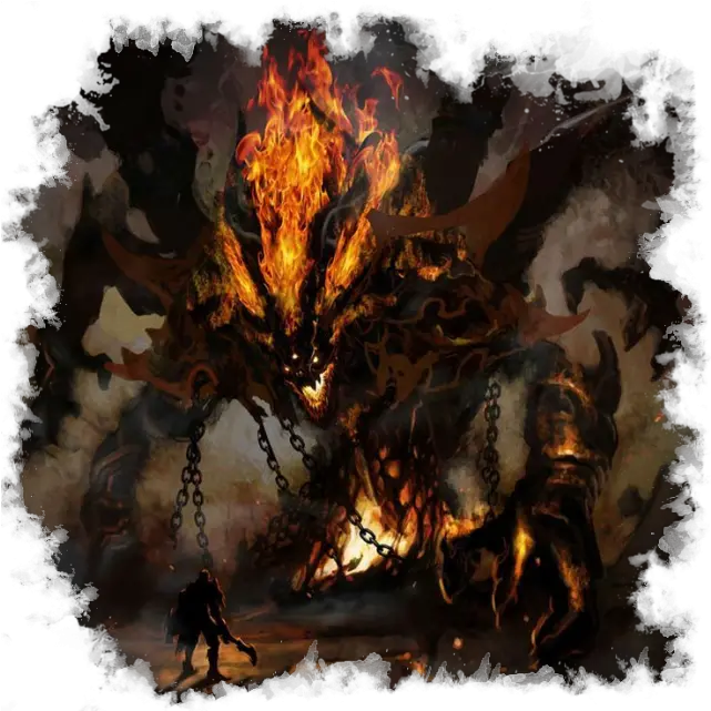 Download Balrog Fan Art Png God Transparent