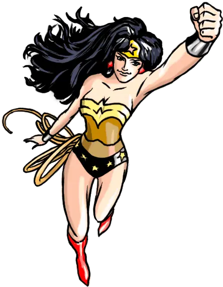 Wonder Woman Cartoon Png Draw Wonder Woman Easy Easy Wonder Woman Clipart Png