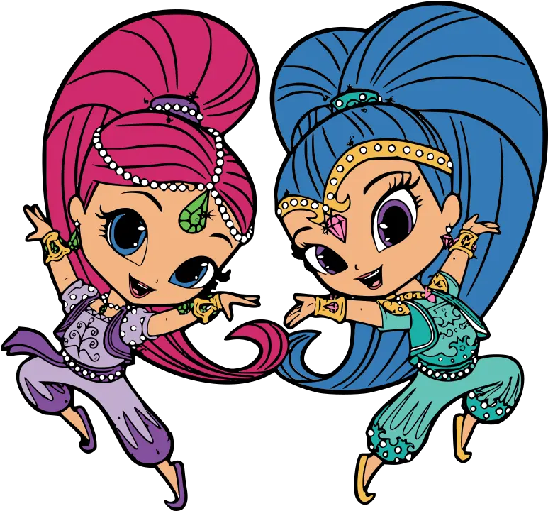 Shimmer And Shine Kartun Clipart Full Size Clipart Shimmer And Shine Clipart Png Shimmer And Shine Png