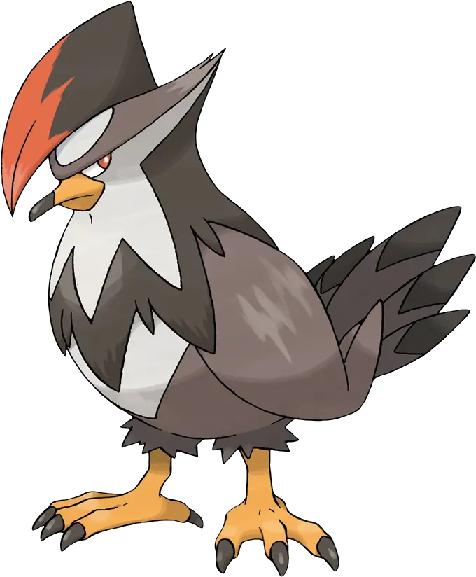 Staraptor Pokémon Bulbapedia The Communitydriven Staraptor Pokemon Png Raptor Png