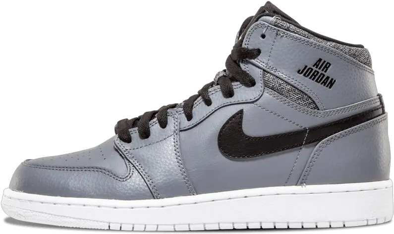 Air Jordan Logo Jordan 1 Retro High Gris Transparent Png Basketball Shoe Jordan Logo Png