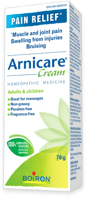 Arnicare Cream Relieves Pain Packaging And Labeling Png Bruise Png