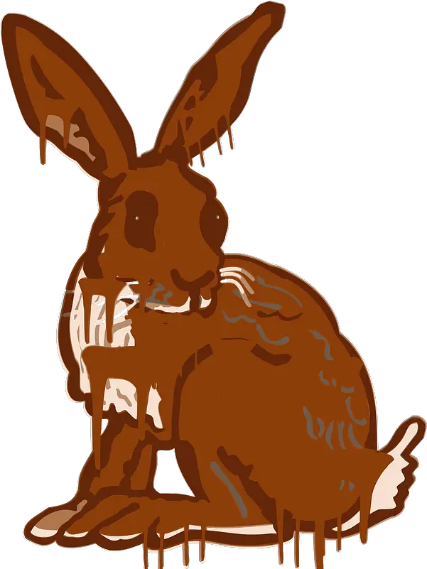 Creepy Chocolate Rabbit Clipart Free Download Transparent Rabbit Png Rabbit Clipart Png