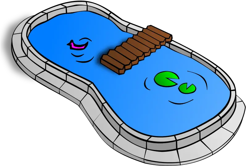 Swimming Pool Vector Clip Art Iiudvj Pond Clip Art Png Swimming Clipart Png