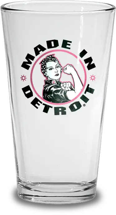 Pink As Rosie The Riveter Made In Detroit Png Rosie The Riveter Transparent