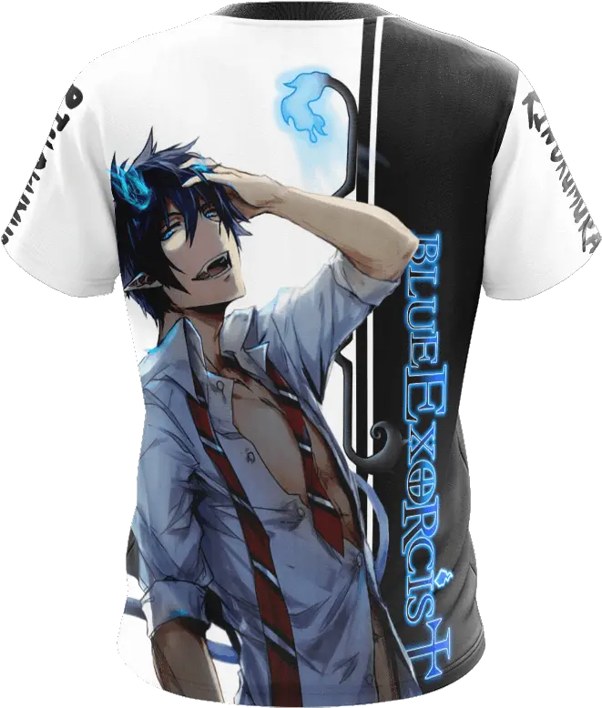 Blue Exorcist Rin Okumura New Version Short Sleeve Png Rin Okumura Transparent