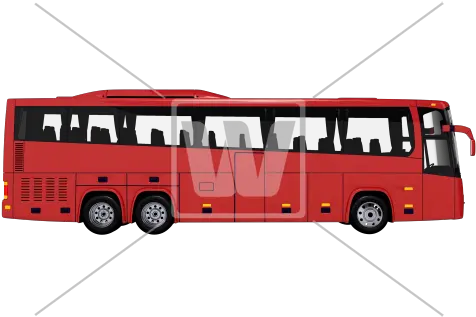 Download Tour Bus Side View Png Bus Png Image With No Side View Bus Png Bus Png