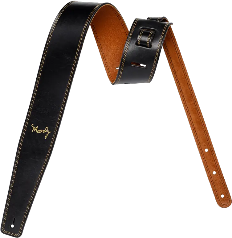 25 Suede Backed Guitar Strap Blacktobacco Moody Suede Straps Png Tobacco Png