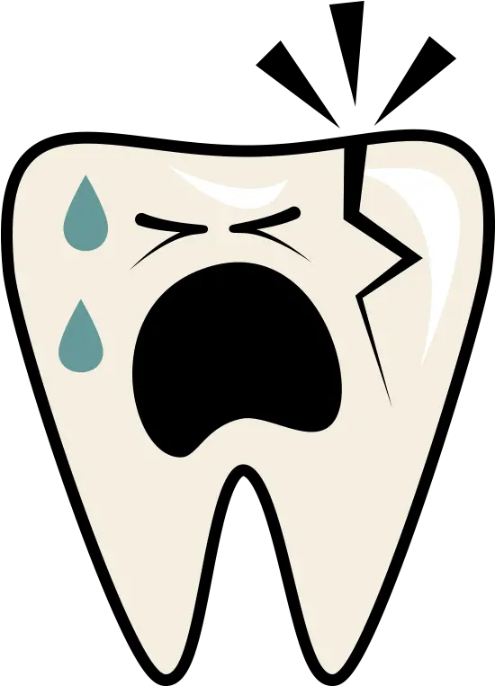 Broken Tooth Cracked Tooth Png Tooth Png