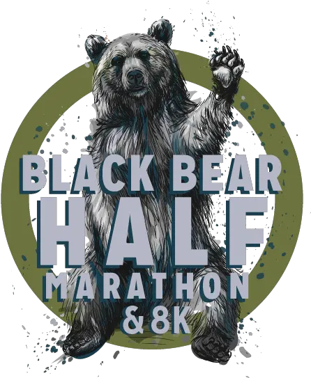 Black Bear Half Marathon And 8k Asheville Ncu0027s Official Hendersonville Half Marathon Png Bear Trap Icon