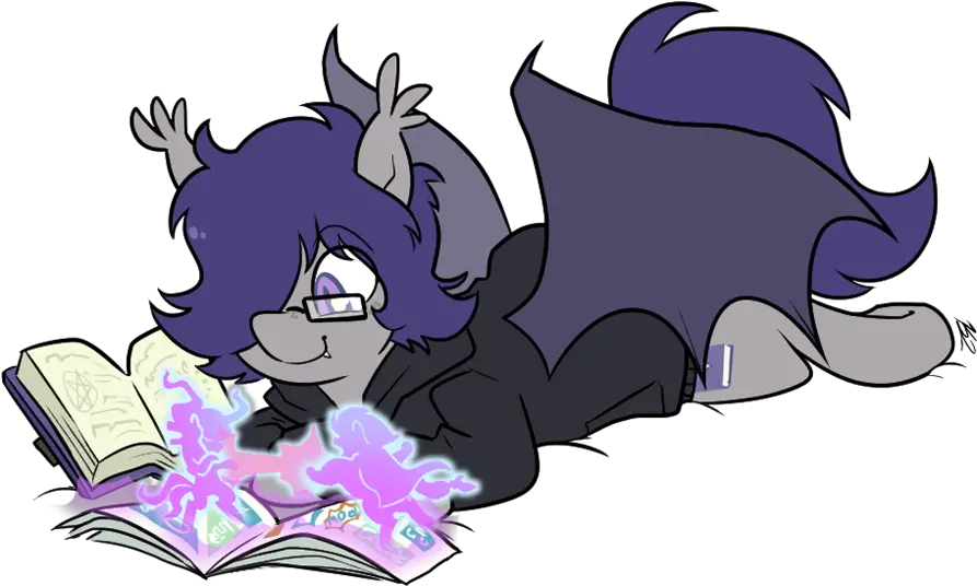 Egophiliac Bat Pony Book Clothes Comic Cute Cartoon Png Comic Book Png